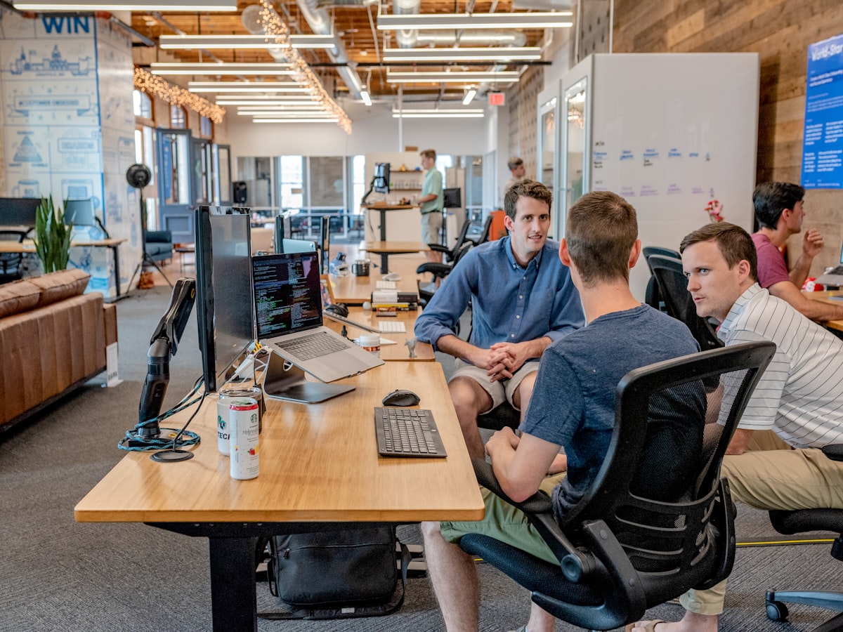 Small business owner using AI tools to manage marketing, customer support, and daily business tasks